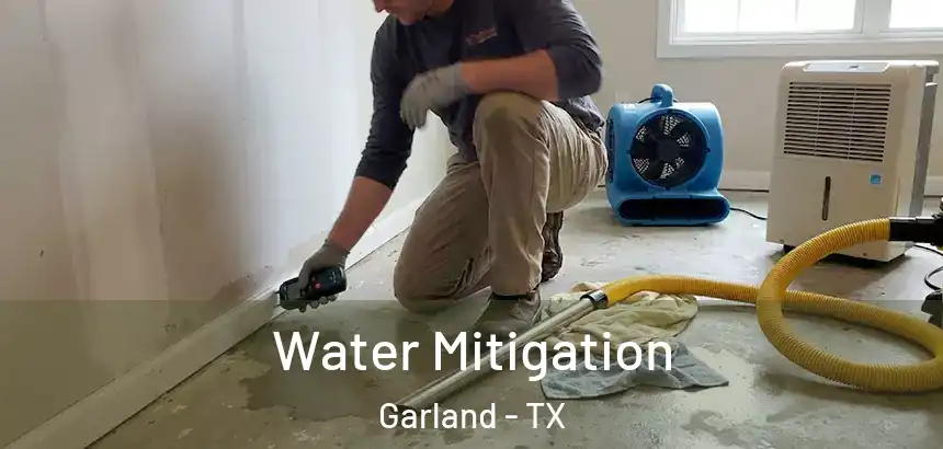 Water Mitigation Garland - TX